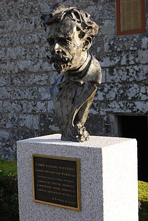 Busto de Ramón Verea, A Estrada