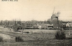 Button's Mill, Diss