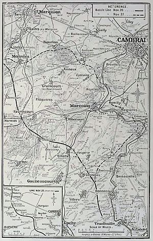 Cambrai area 1917