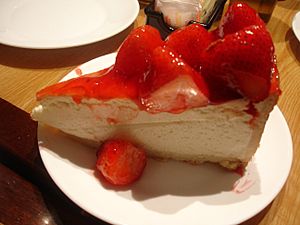 Carnegie Deli Strawberry Cheesecake