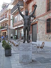 Cercedilla monumento Francisco Fernandez Ochoa
