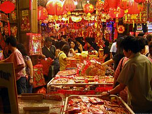 Chinese New Year market
