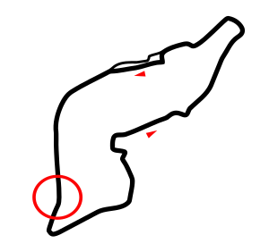 Circuit Imola 1992 Villeneuve (vectorized)