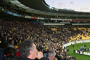 Crowd at WPX vs MBV game on 26 August 2007