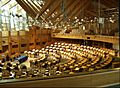 Debating chamber, Scottish Parliament (31-05-2006)
