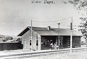 Depot in Victor Iowa