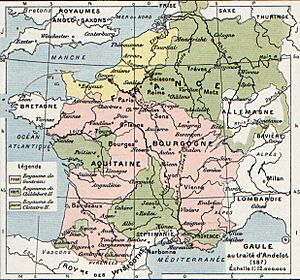 Division of Gaul - 587