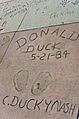 Donald Duck in Grauman's Chinese Theatre