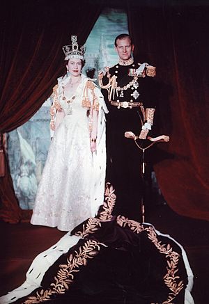 Elizabeth and Philip 1953