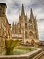 Fachada de la Catedral de Burgos