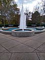 Fountain inside the Memphis Botanic Garden