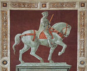Fresco John Hawkwood Duomo Florence