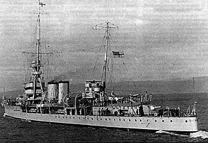 HMS Diomede 1924