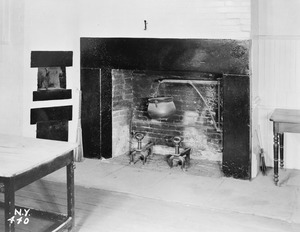 Historic American Buildings Survey, Wohlfahrt Studio, Photographer May 25, 1936, KITCHEN FIREPLACE. - Seabury Tredwell House, 29 East Fourth Street, New York, New York County, NY HABS NY,31-NEYO,30-17 (cropped)