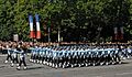 Indian Air Force contingent as a part of the Bastille Day Parade of France, in Paris on July 14, 2009