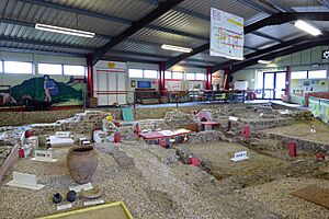 Internal View of Crofton Roman Villa