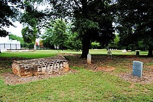 Jackson Street Cemetery, photographer facing NE