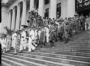 Japanese surrender at Singapore, 1945