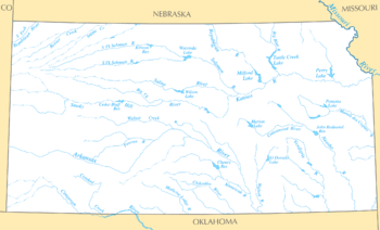 Kansas rivers and lakes