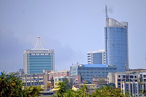 Kigali skyline closeup 2