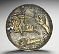 King Hormizd II or Hormizd III Hunting Lions, 400-600