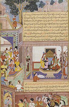 Kublai Khan and His Empress Enthroned