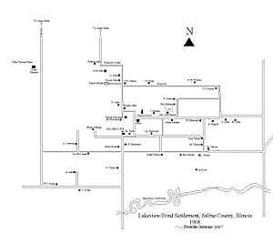 Map of Lakeview circa 1908.