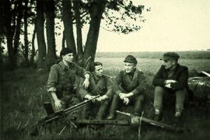Lithuanian partisans of the Vytis military district, 1946