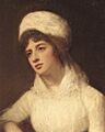 Louisa Hervey by George Romney (detail)