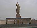 Mao statue in Kashgar