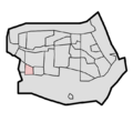 Location of Havenkwartier district in Barendrecht