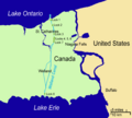 Map of the Welland Canal