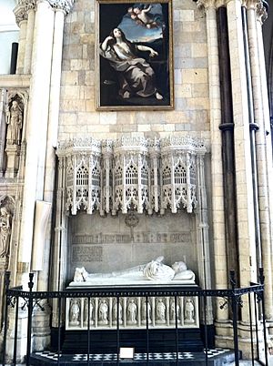 Memorial to Archbishop William Thomson in York Minster