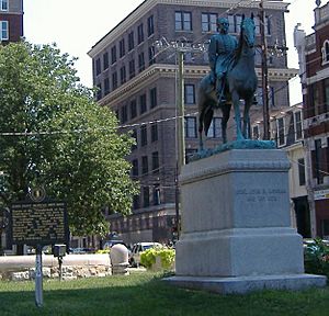 Morgan Lexington statue