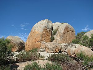Mount Hope rock formations
