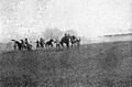NZ Vickers Gun Section under fire during Second Battle of Gaza