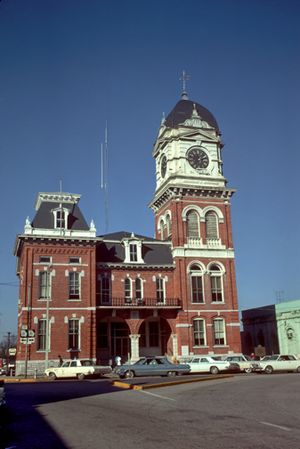 The Newton County courthouse in Covington in 1969