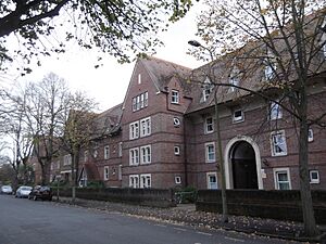 North side of St Hugh's College, Oxford