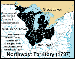 Location of Northwest Territory