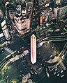 Obelisco desde ariba