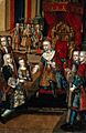 Oferta do retrato de Santa Joana ao rei francês - Manuel Ferreira e Sousa