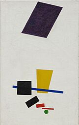 Painterly Realism of a Football Player – Color Masses in the 4th Dimension (Malevich, 1915) - Google Art Project
