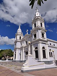 Ponce cathedral, Ponce, Puerto Rico, after the Puerto Rico 2019-2020 earthquakes