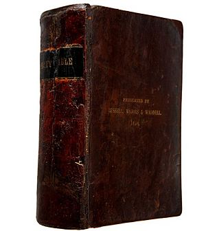 Pony Express Bible 1858