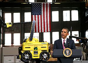 President Obama Visits NREC