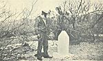 Raphael Pumpelly Vising Horace Grosvenor's Grave Salero Arizona 1915