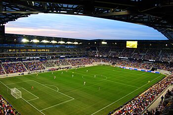 Red Bull Arena on the First Day