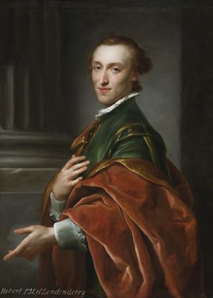 Robert Stewart, 1st Marquess of Londonderry (1739-1821) by Anton Raffael Mengs (1728-1779)