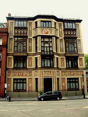 Royal College of Organists, former headquarters in Kensingon Gore, London