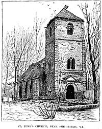 St. Luke's Church, Smithfield, VA 1885
